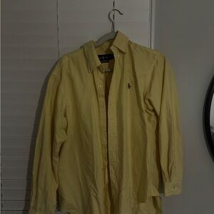 Vintage Yellow Polo by Ralph Lauren Shirt